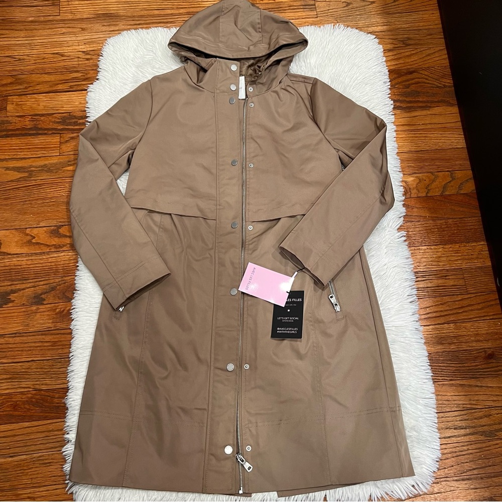 Avec Les Filles Women waterproof trench coat size‎ XS